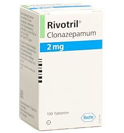Clonazepam Rivotril 2 mg